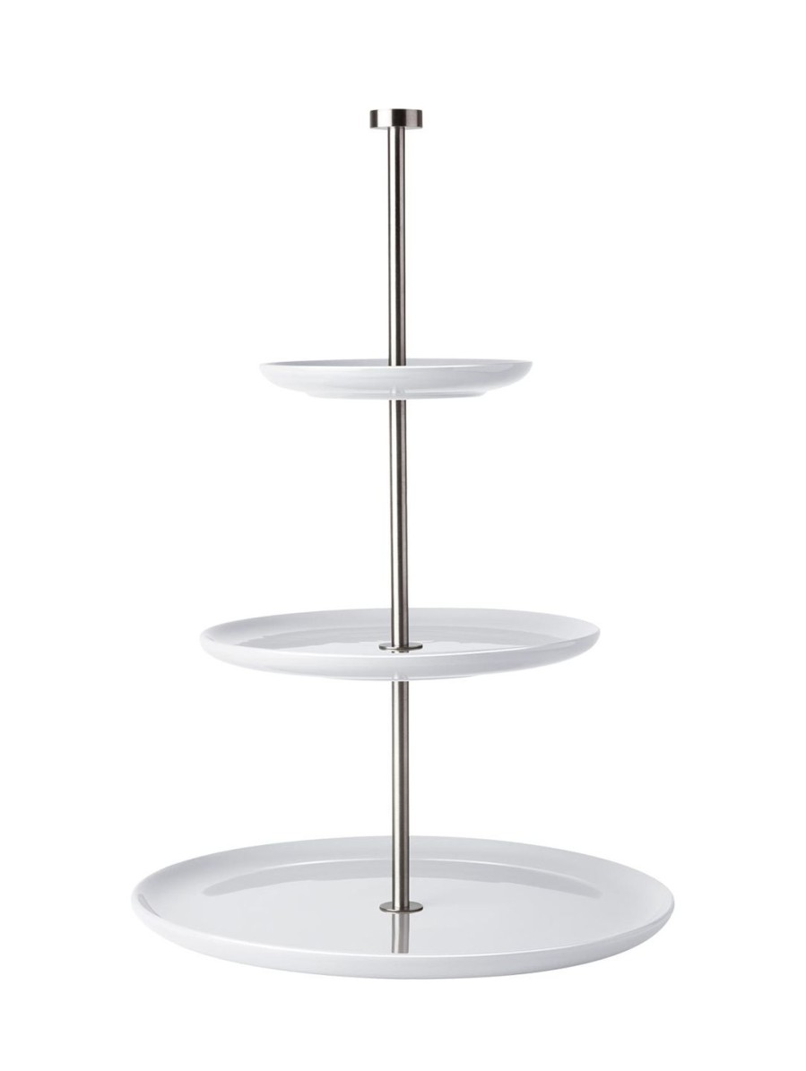 Geschirr grande | Etagere 3-Stufig, Flach Grande