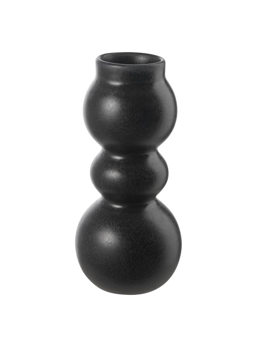 Interior como | Vase, Black Iron Como