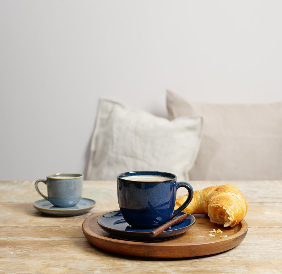 Geschirr saisons | Cappuccinotasse Mit Unterteller, Sand