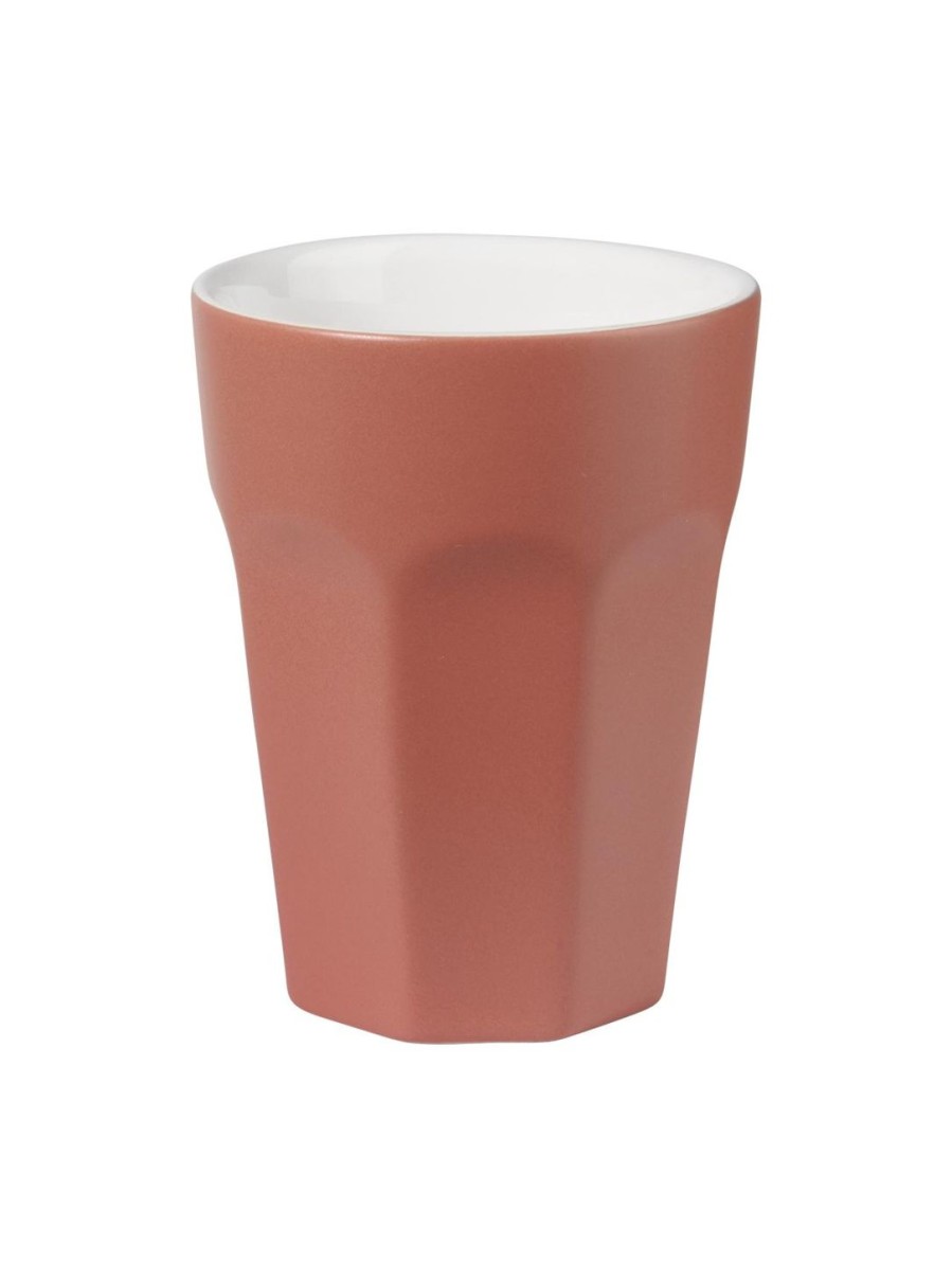 Geschirr Produkte | Cappuccinobecher, Red Clay Ti Amo Colore