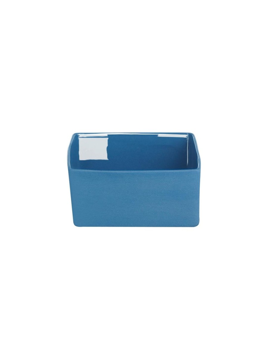 Geschirr cube blue | Schale, Blau Cube Blue