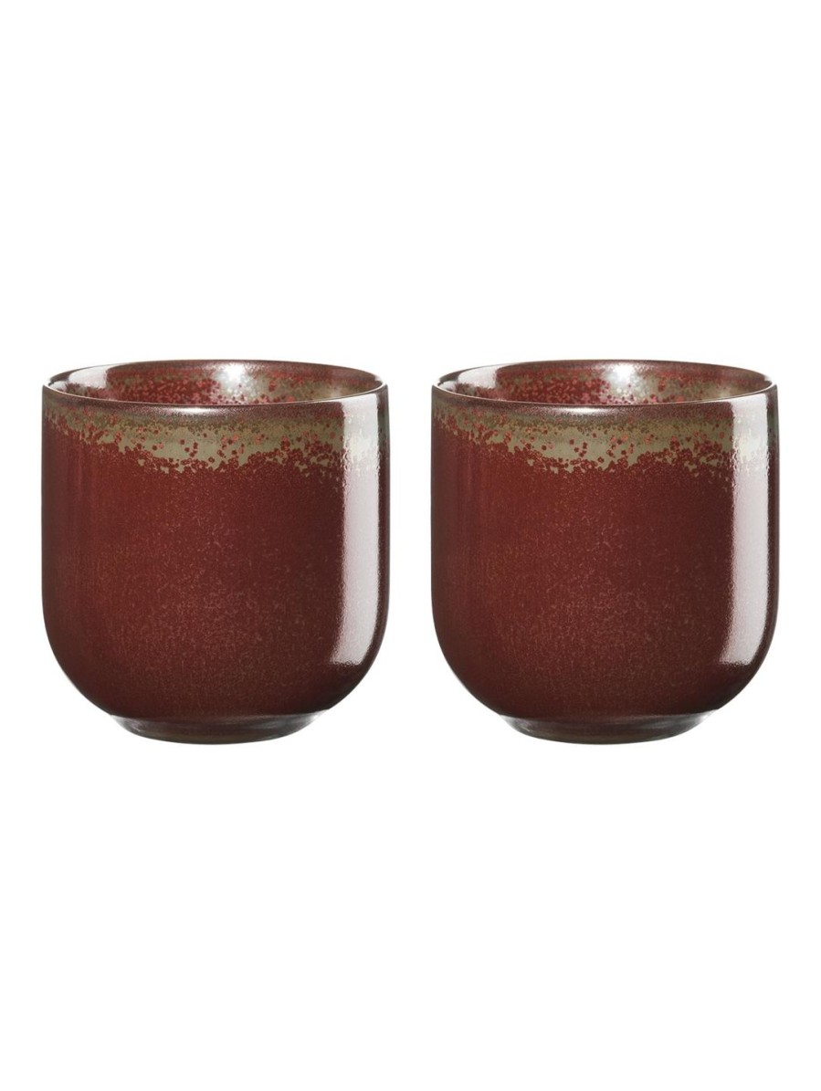 Geschirr geschenkideen | 2Er Set Teebecher, Rusty Red Coppa