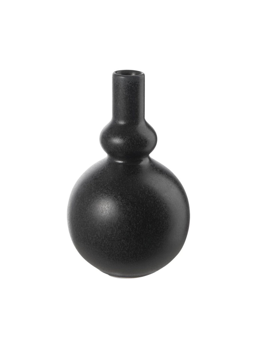 Interior como | Vase, Black Iron Como