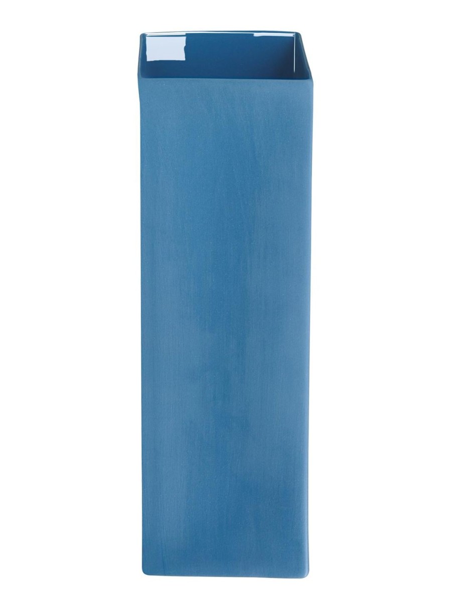 Interior cube blue | Vase, Blau Cube Blue