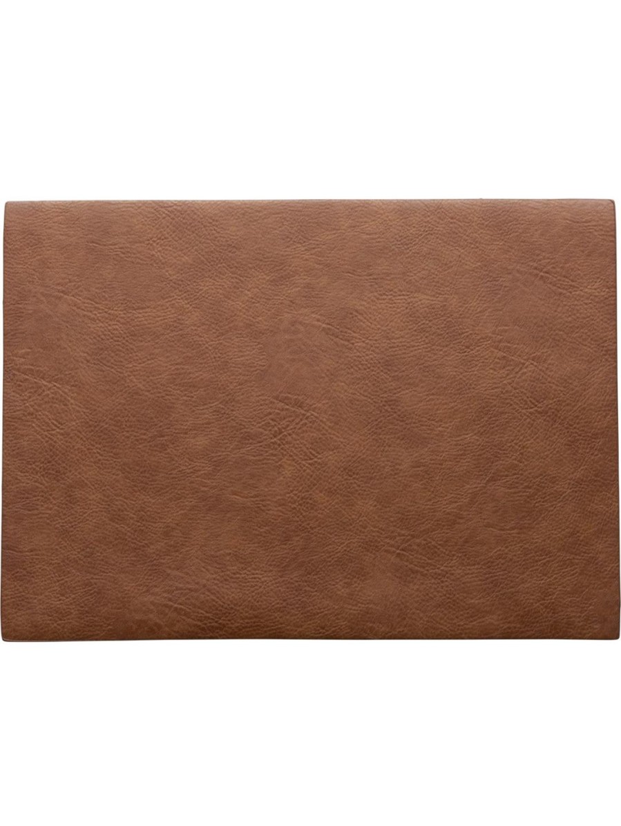 Textilien textilien | Tischset, Caramel Vegan Leather