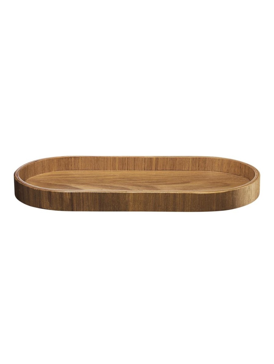 Kuche küche | Holztablett, Oval, M Wood