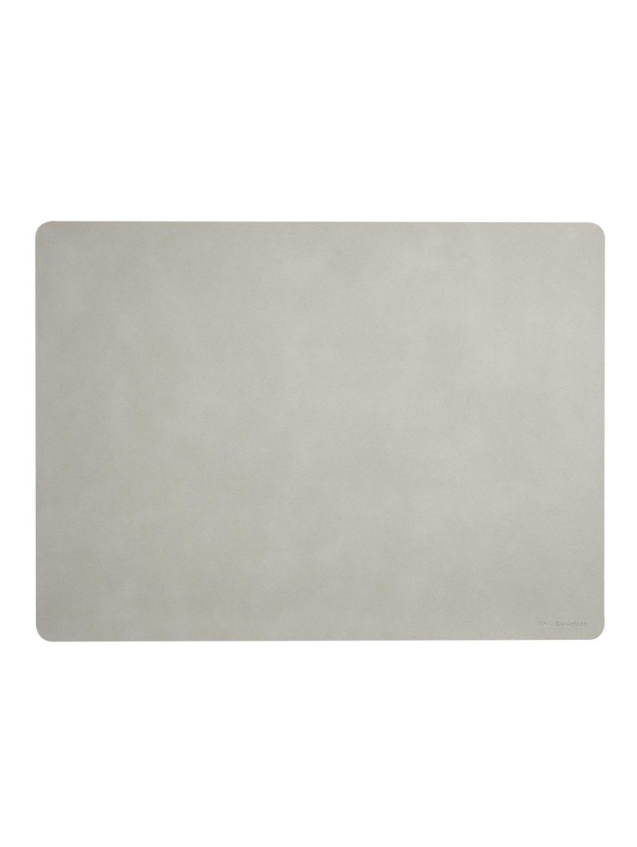 Textilien textilien | Tischset, Limestone Soft Leather