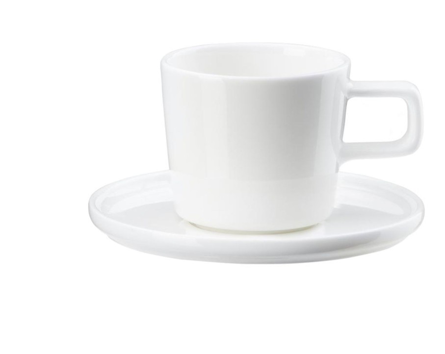 Geschirr oco oco ligne noire | Kaffeetasse Mit Unterteller Oco