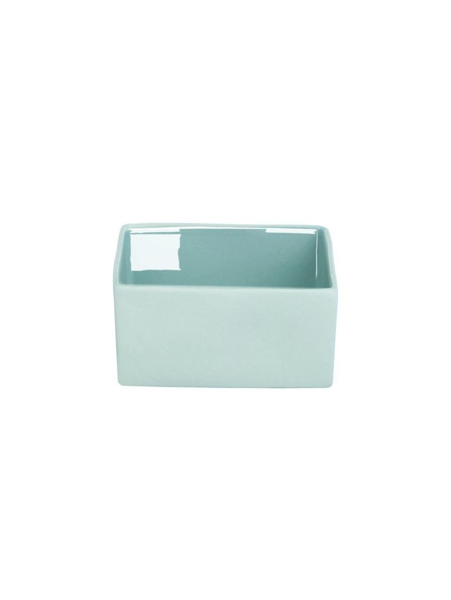 Geschirr cube blue | Schale, Aqua Cube Blue